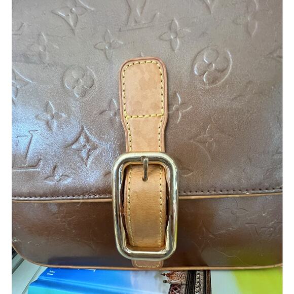 Louis Vuitton Monogram Bronze Christie GM Crossbody Shoulder Bag (LVXX120) - Picture 7 of 11